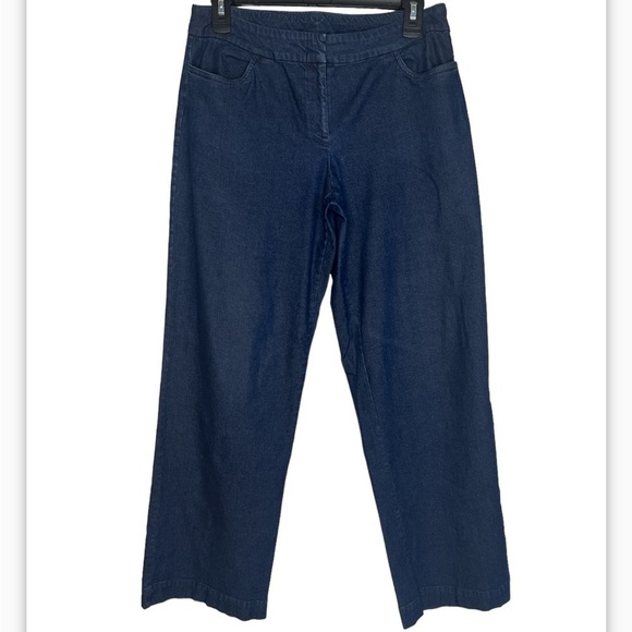 Eileen Fisher Pants - Eileen Fisher Denim Wide Leg Pants